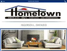 Tablet Screenshot of ingersollhc.com